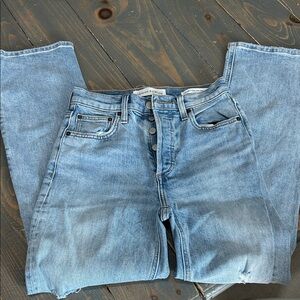 Denim Forum Light Blue High Rise Jeans